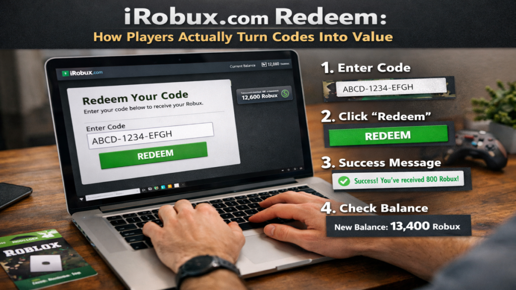 iRobux.com Redeem